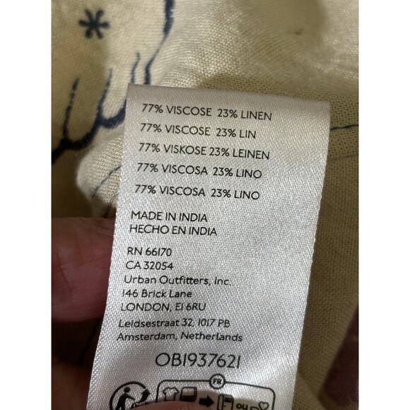 BDG Jasper dress, mermaids, pink/tan, medium, bohemian, coastal, streetwear - Picture 8 of 8